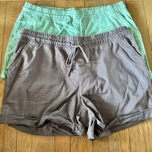 Time and tru women’s L 12-14 pull on shorts